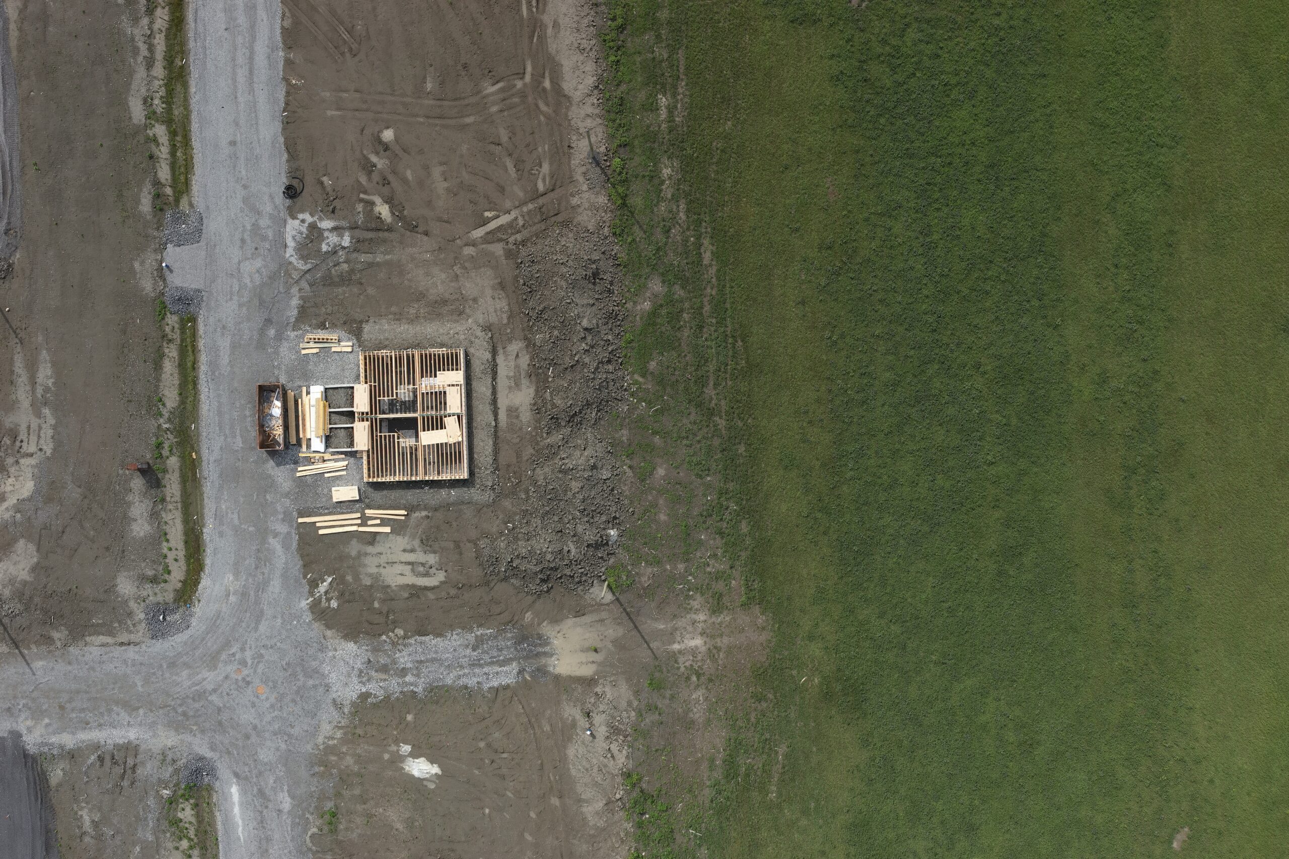 Chantier résidentiel Évolution de chantier